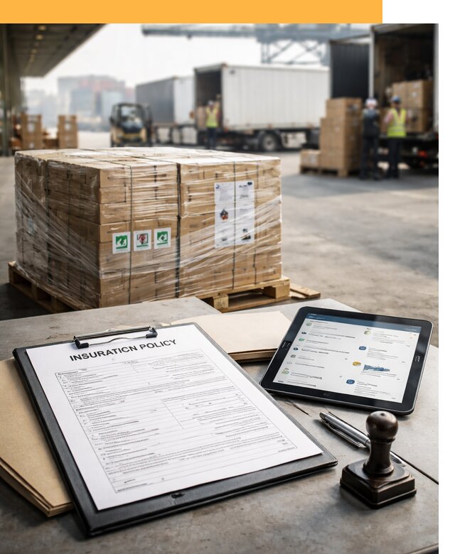 Страхование международных грузов от 3652 руб, полная защита