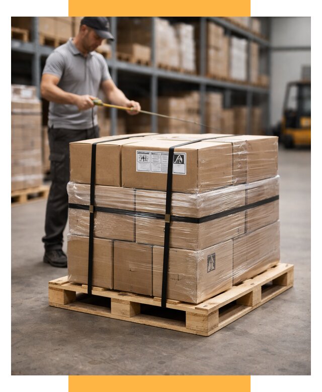 Упаковка и паллетирование грузов от 3652 р. | СетСервис-Крн