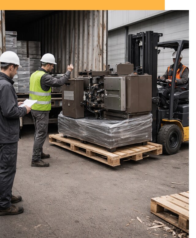 Доставка промышленного оборудования из Европы от 46953