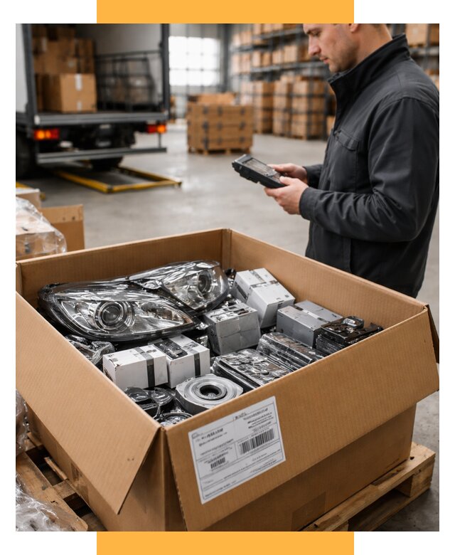 Доставка автозапчастей из Европы под ключ от 13043 р. | СетСервис-Крн