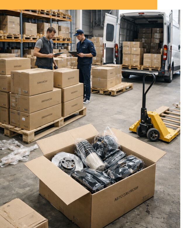 Доставка автозапчастей из Европы от 13043 руб быстро и надёжно