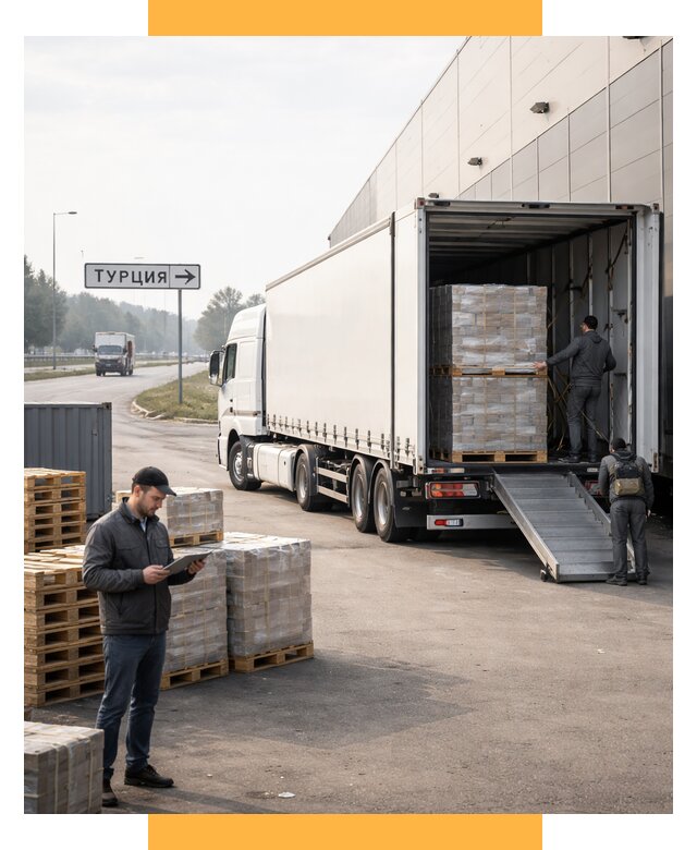 Автоперевозки и доставка фурой из Турции от 125208 р. | СетСервис-Крн