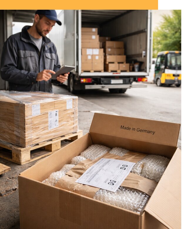Доставка грузов из Германии от 46953 руб с таможенным оформлением