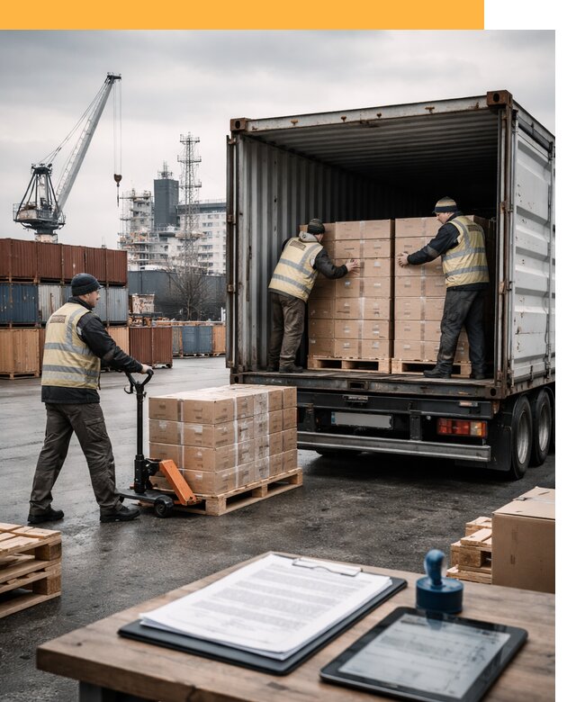 Доставка грузов из Латвии от 26085 руб, морская, авто, авиа