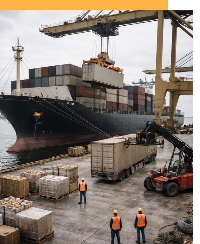 Морские перевозки из Индии: доставка FCL/LCL, таможня от 125208