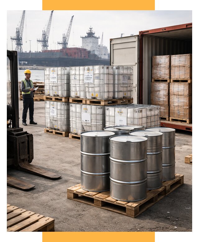 Доставка химического сырья из Индии от 260850 р. | СетСервис-Крн