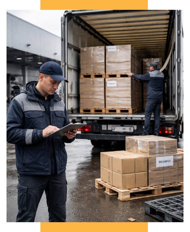 Доставка грузов из Беларуси от 15651 р. логистика СетСервис-Крн