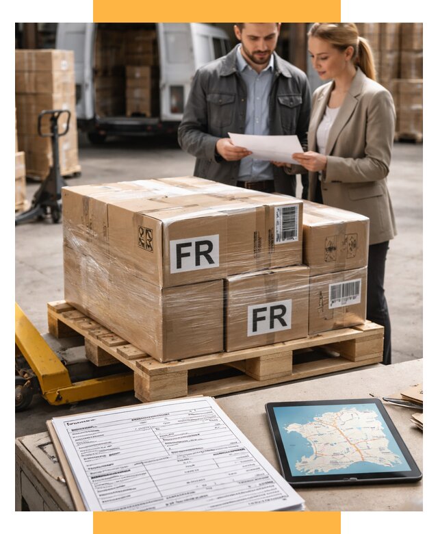 Доставка грузов в Францию от 26085 р., логистика СетСервис-Крн