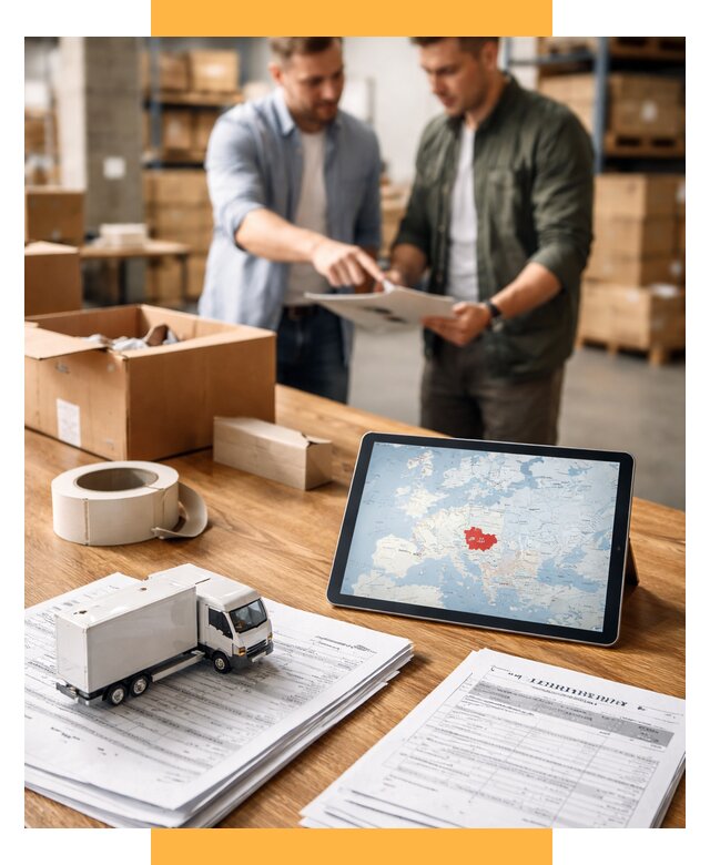 Доставка грузов в Чехию от 36519 р. - логистика СетСервис-Крн