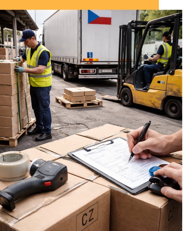 Доставка грузов в Чехию от 36519 руб, международные перевозки