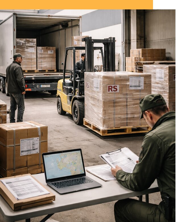 Доставка грузов в Сербию от 46953 руб, международные перевозки