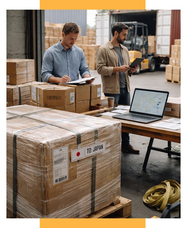 Доставка грузов в Японию от 26085 р., логистика СетСервис-Крн