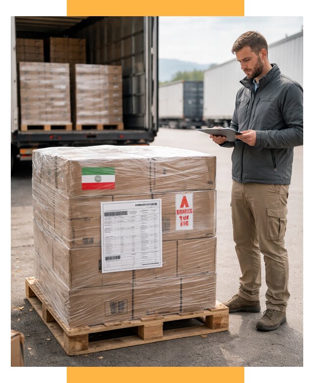 Доставка грузов в Иран от 26085 р., логистика СетСервис-Крн