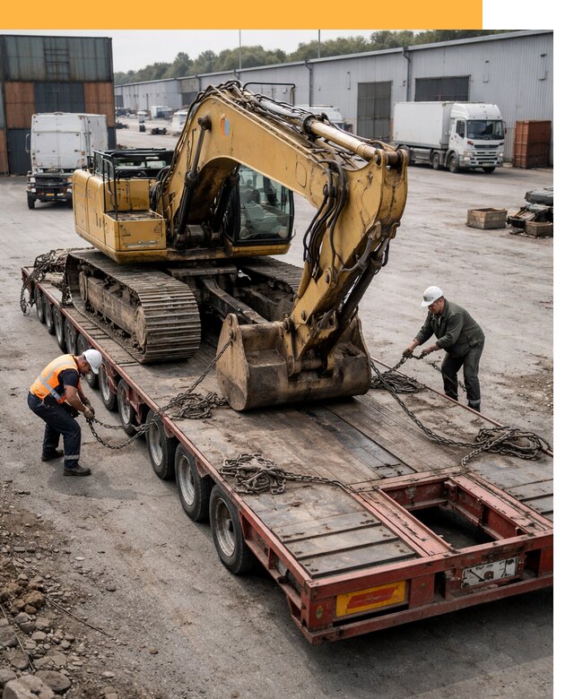 Перевозка спецтехники по России и миру от 46953 руб