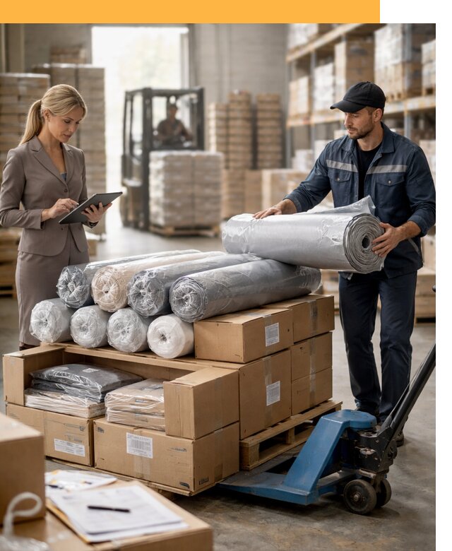 Перевозка текстиля по миру от 15651 руб. с таможней и страхованием