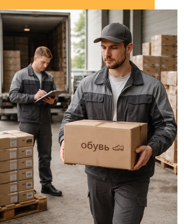 Международная перевозка обуви с таможенным оформлением от 4695