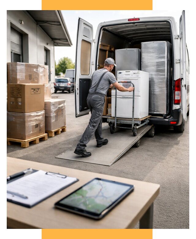 Перевозка бытовой техники от 6782 р. - логистика СетСервис-Крн