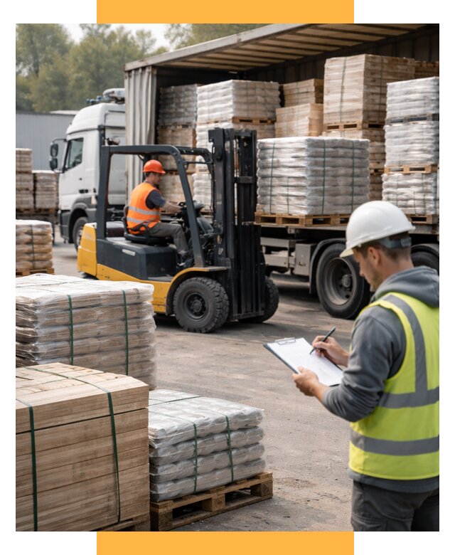 Перевозка строительных материалов от 5739 р. | СетСервис-Крн