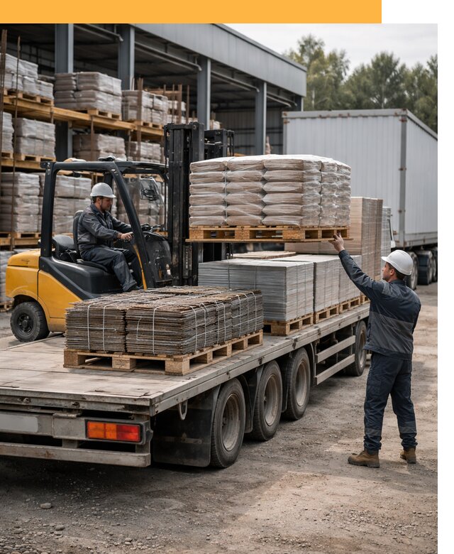 Перевозка строительных материалов по миру от 5739 руб