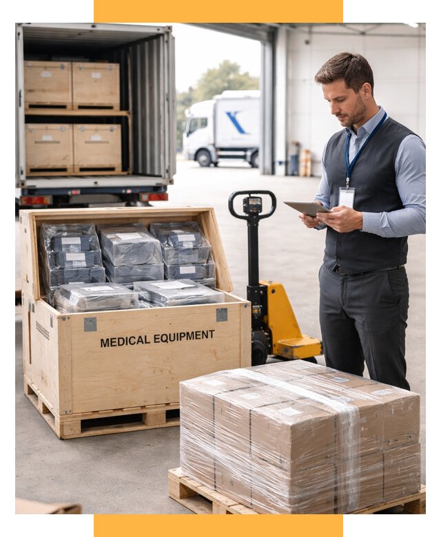 Перевозка медицинского оборудования от 15651 р. в СетСервис-Крн