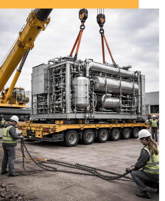 Перевозка тяжеловесных грузов по миру от 156510 руб