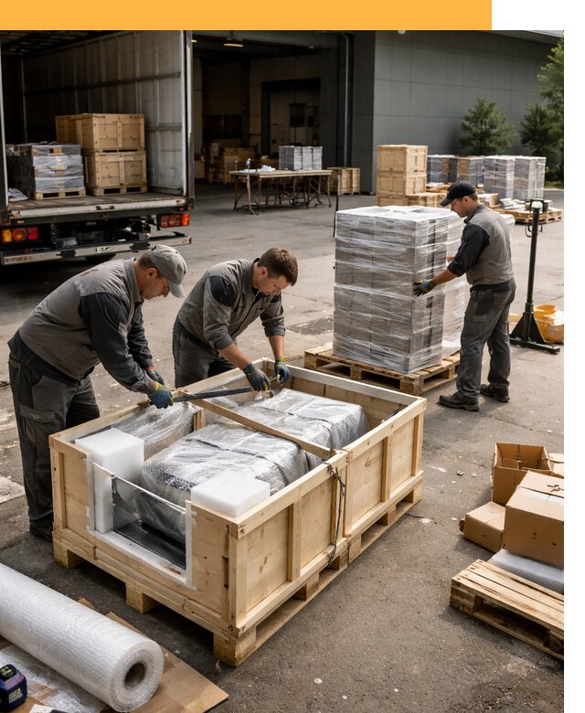 Перевозка выставочных грузов по миру от 26085 руб за м2 с таможней