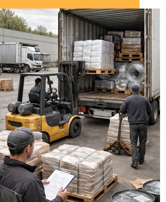 Международная перевозка сырья для производства от 6782 руб