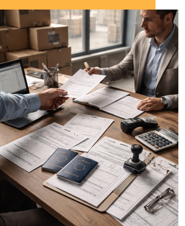 Таможенное оформление грузов из Европы от 8869 руб