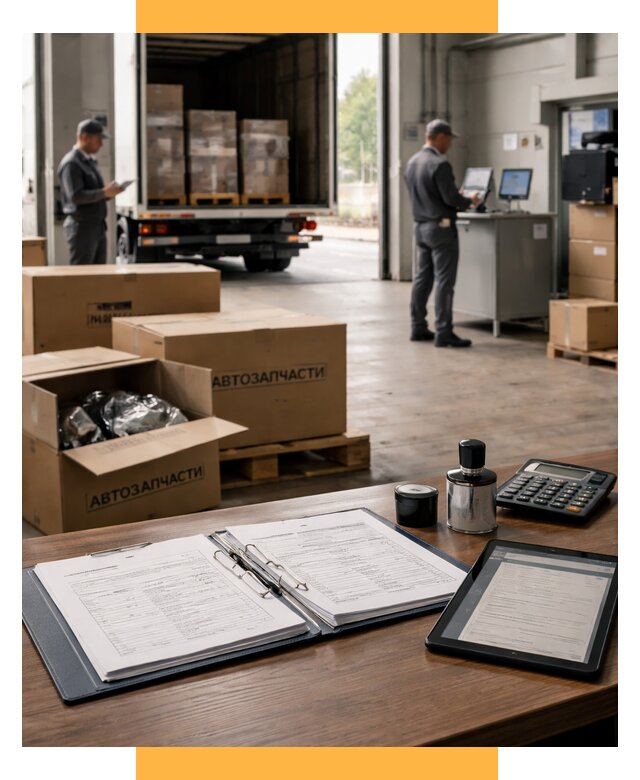 Таможенное оформление автозапчастей под ключ от 8869 р., СетСервис-Крн