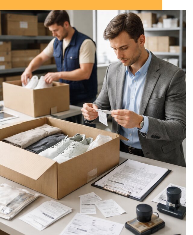 Таможенное оформление одежды и обуви по выгодной цене от 6782 руб