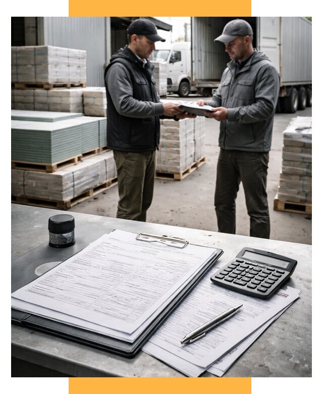 Таможенное оформление стройматериалов от 8869 р. | СетСервис-Крн