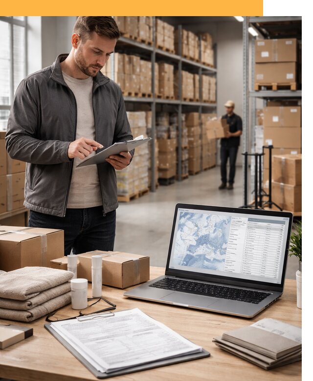 Закупка товаров в Европе под ключ: доставка, таможня от 7826 руб