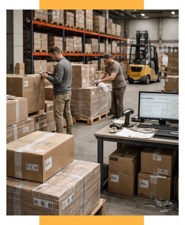 Склад консолидации в Европе от 6782 р., услуги СетСервис-Крн