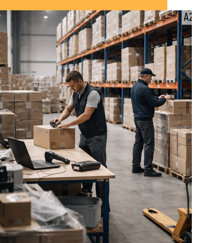 Склад консолидации в Европе: хранение, сортировка от 6782